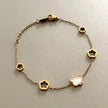 Bracciale Melody Luxe placcato in oro 18k