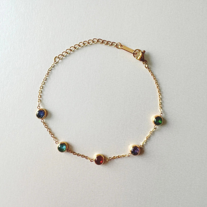 Bracciale gioiello placcato oro 18k Alex Luxe
