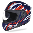 Daytona Glide Modular Motorcycle Helmet - DOT & ECE Approved, Bluetooth Ready, Dual Visor, Men/Women/Youth - W/ Liberty
