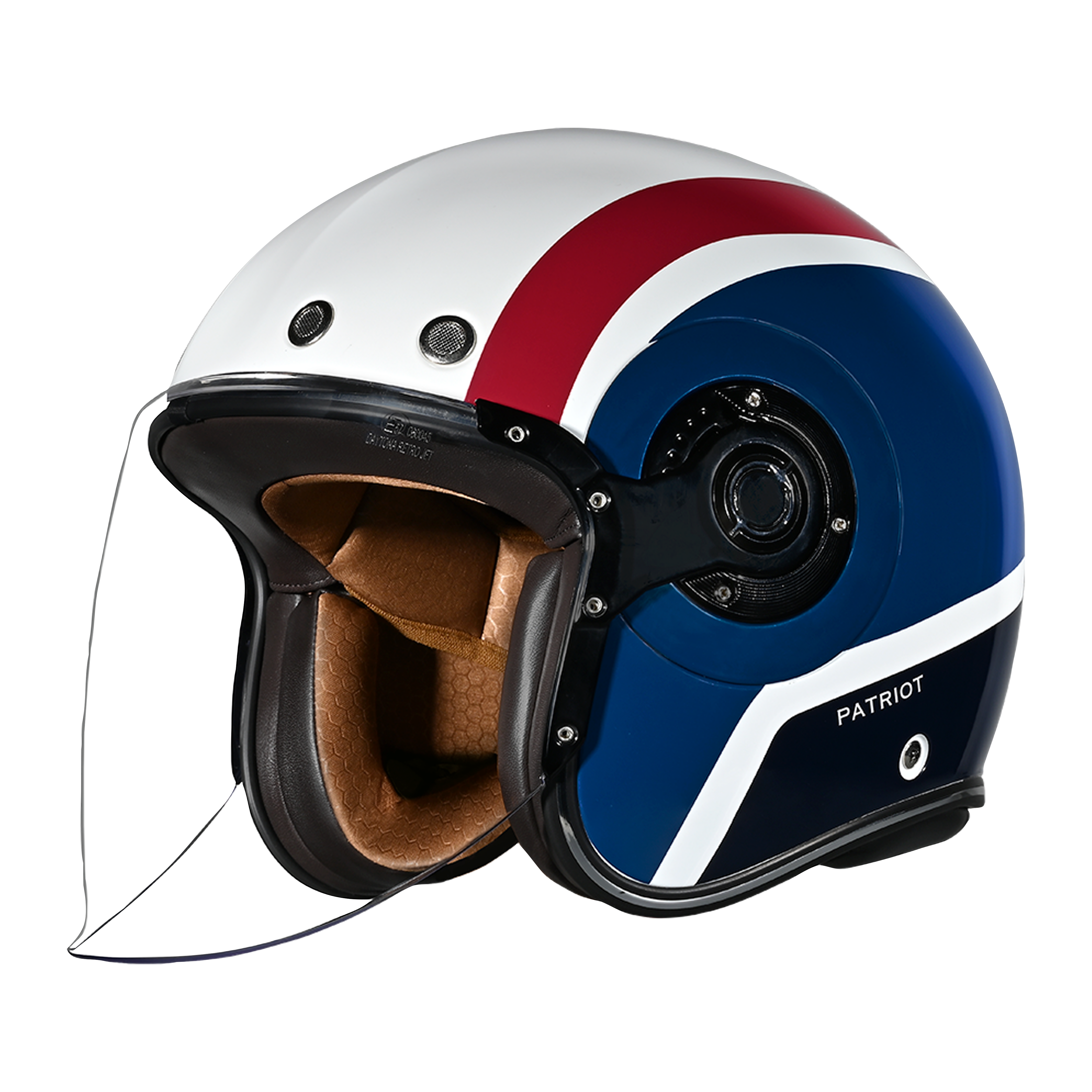D.O.T. & ECE Daytona Retro Jet- W/ Patriot