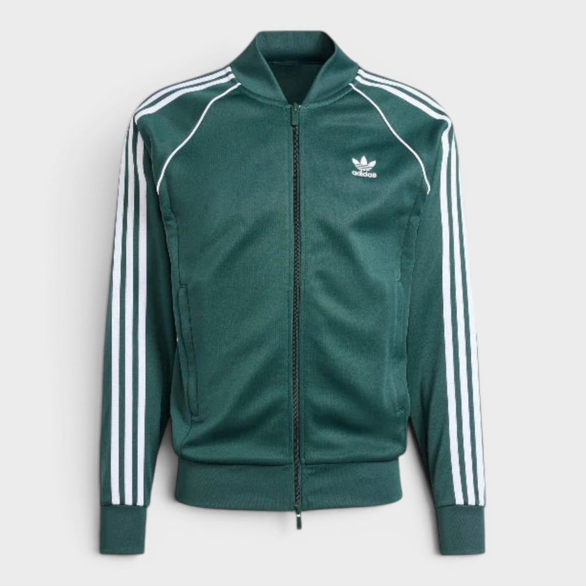 Originals Superstar Track Top Green White