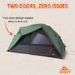 Kelty Wireless 8 Person Tent - Dill/Black Forest