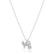 King Charles Spaniel Personalised Silver Dog Tag Necklace