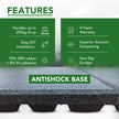 43mm PRO Anti-Shock Rubber Gym Flooring Tile