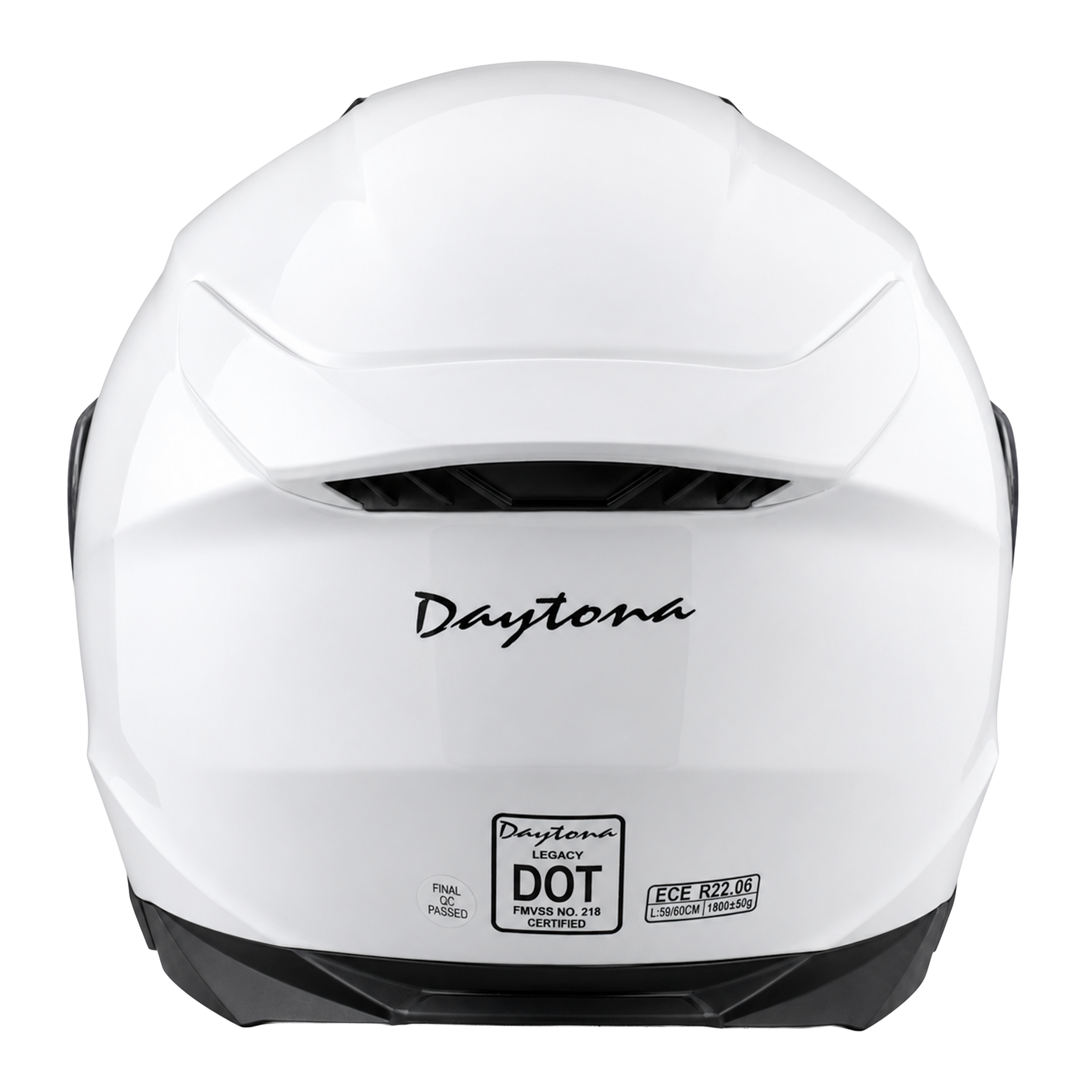 D.O.T. & ECE Daytona Legacy- Hi-Gloss White