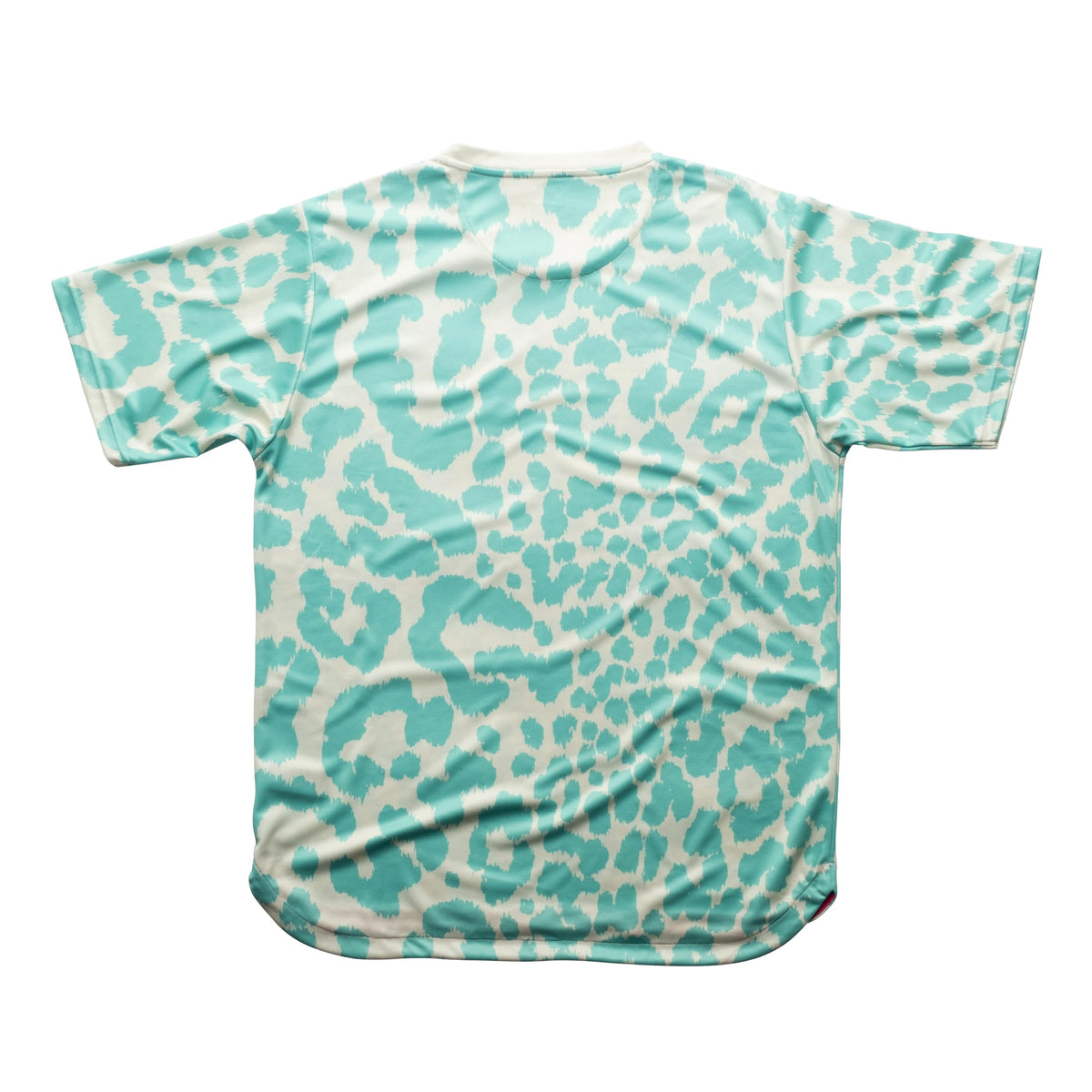 Aixo Leopard Herren Oberteil Elfenbein