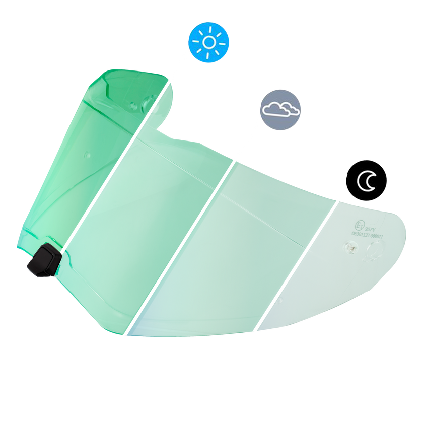 Legacy Shield Outer- Photochromic Green
