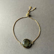 Pulsera de cristal de labradorita Hera