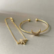 Set di bracciali Celestial Laila Luxe placcati in oro 18k