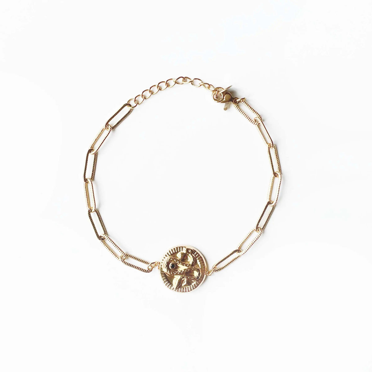 Bracciale serpente Nalini Luxe placcato oro 18k