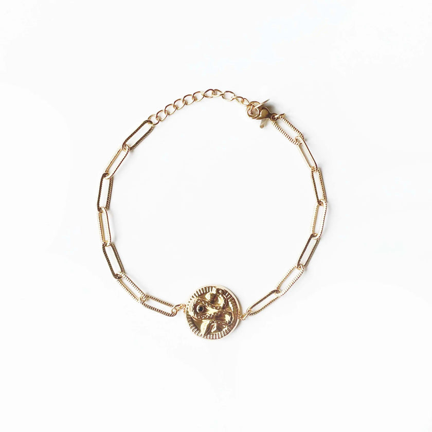 Bracciale serpente Nalini Luxe placcato oro 18k