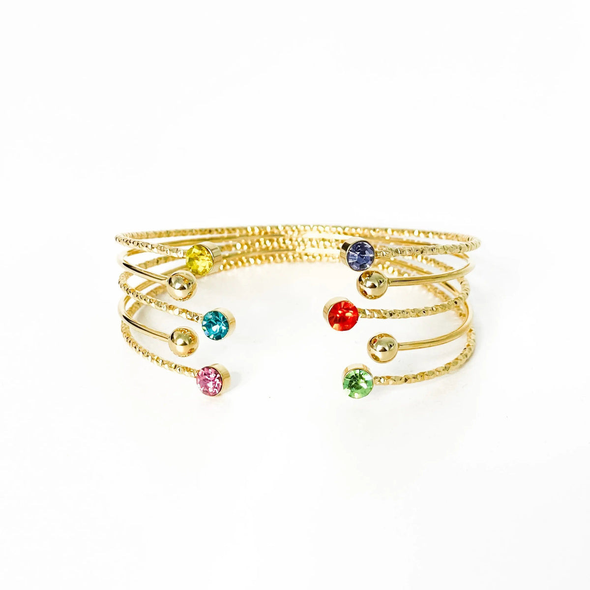 Bracciale rigido Alessa Luxe placcato oro 18k