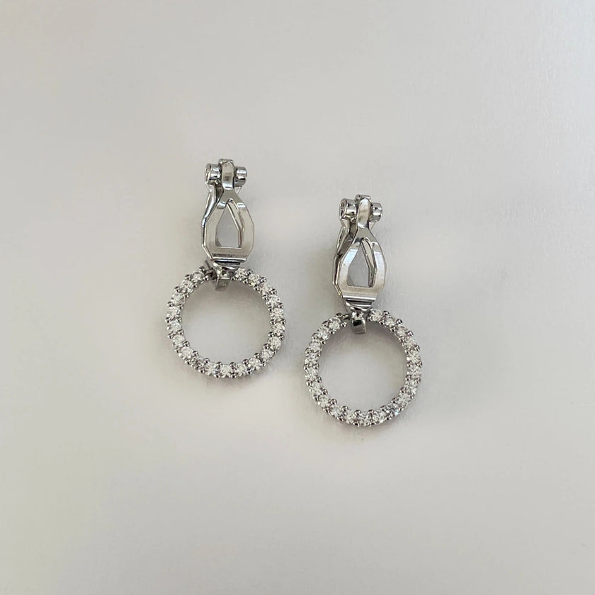 Orecchini a clip Diamante Mayaserena