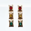 Pendientes Gabrielle multistrass con joyas