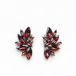 Amalia Rhinestone Flare Earrings