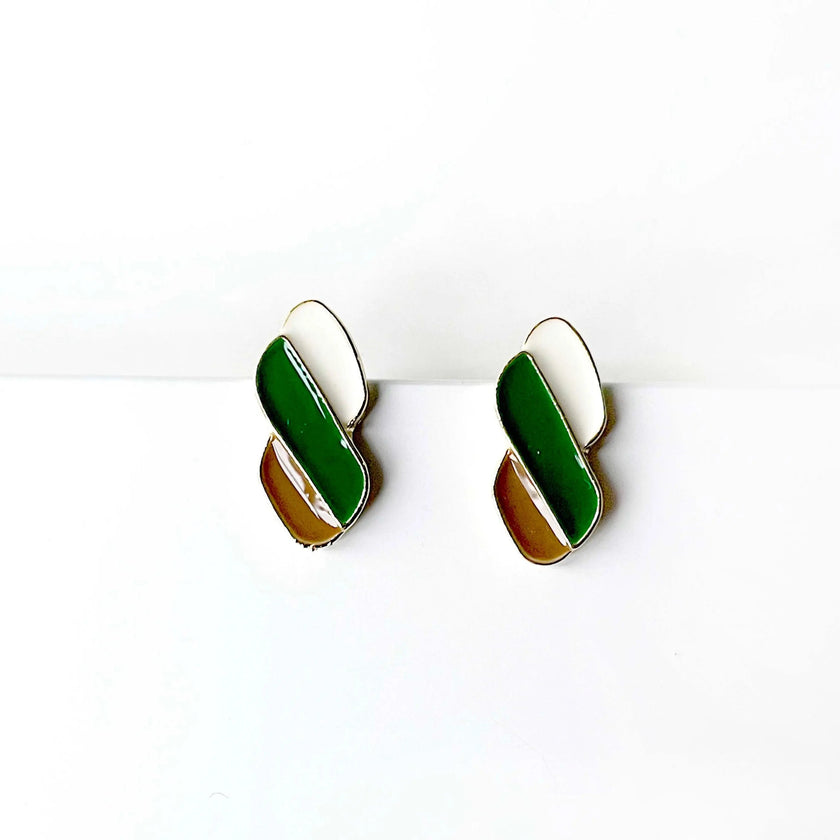 Orecchini Mikayla Enamel Twist