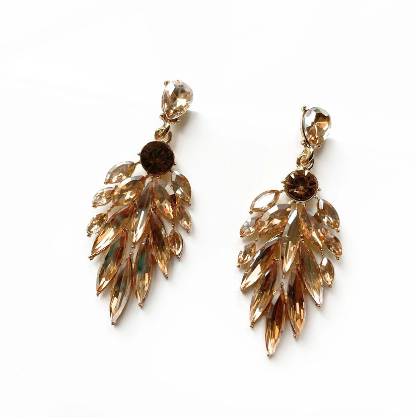 Orecchini Margot con strass gioiello