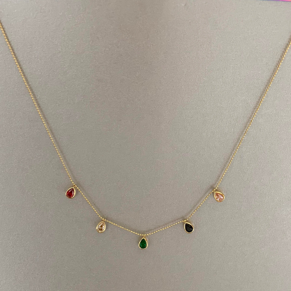 Emilia Luxe 18k gullbelagt smykke