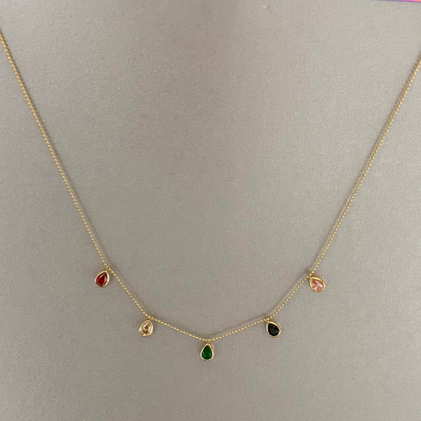 Emilia Luxe 18k gullbelagt smykke