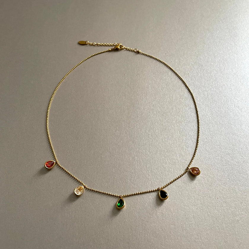 Emilia Luxe 18k gullbelagt smykke