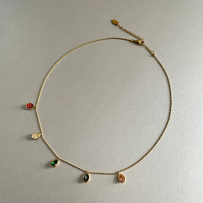 Emilia Luxe 18k gullbelagt smykke