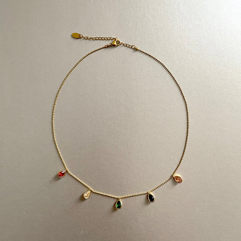 Emilia Luxe 18k gullbelagt smykke