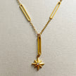 Collana a stella Tara Luxe placcata in oro 18k