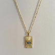 Collier pendentif Domenique Luxe en or 18 carats