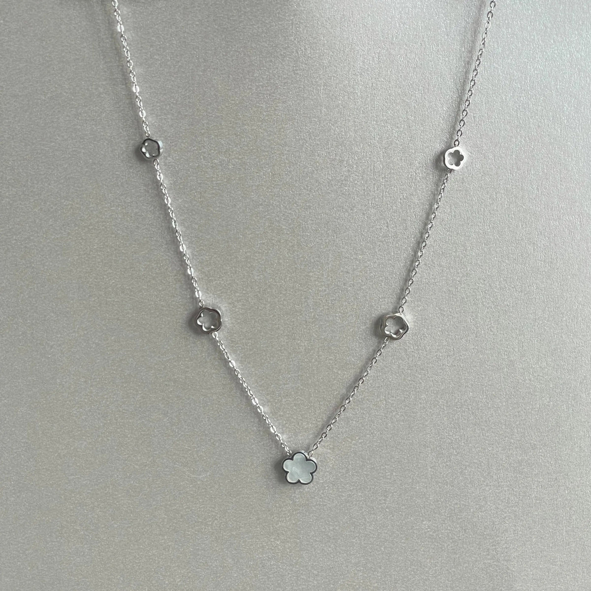 Collana Melody Luxe color argento
