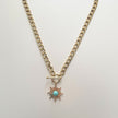 Girocollo Calista Sunburst con barretta a T