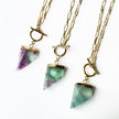 Collana con cristallo di fluorite Melissa T Bar