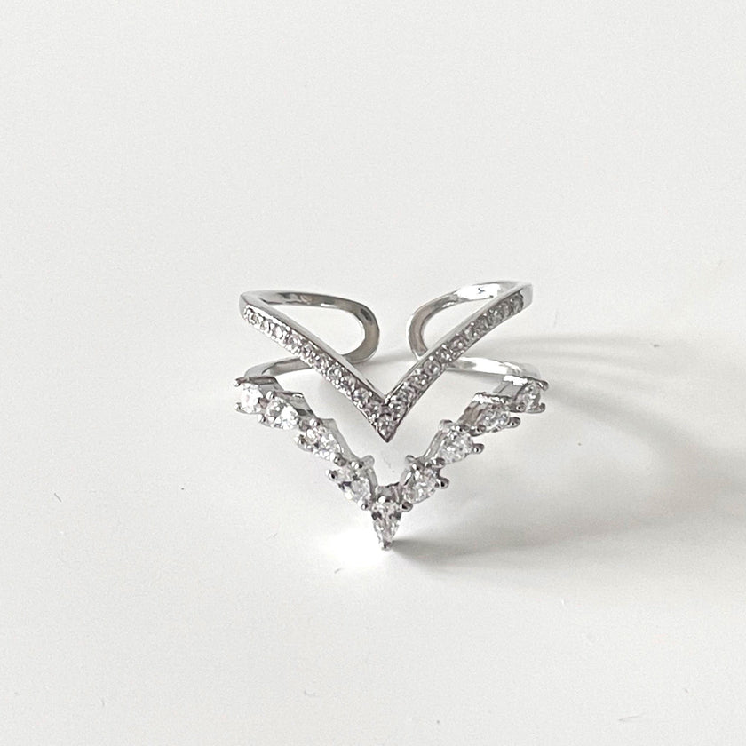 Anello Ziva Double Wishbone