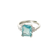 Anello da cocktail Cressida color argento