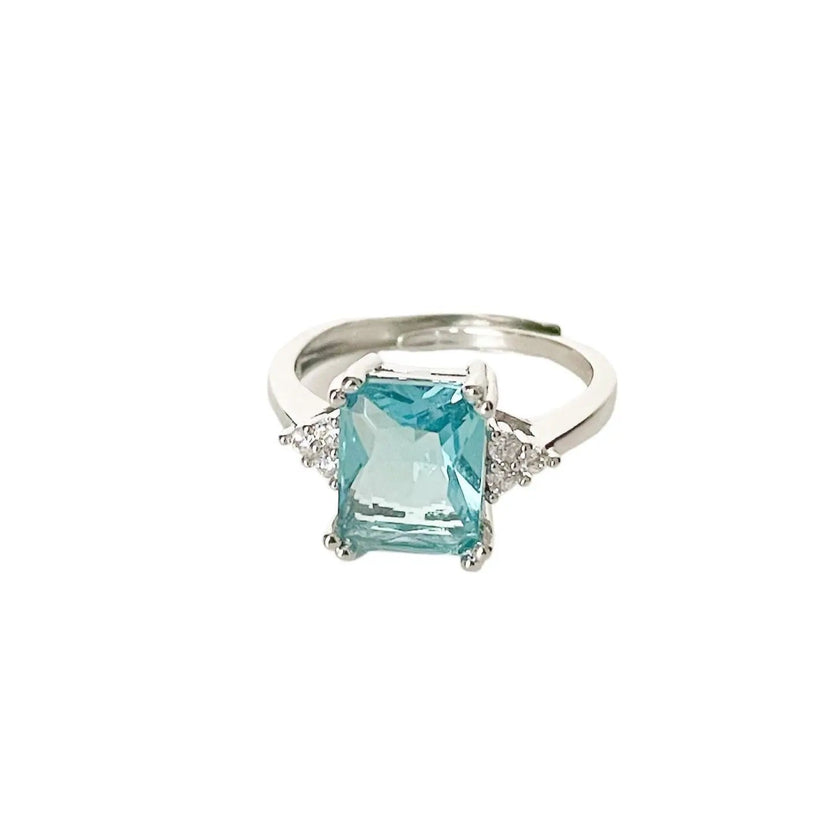 Anello da cocktail Cressida color argento
