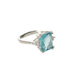 Anello da cocktail Cressida color argento