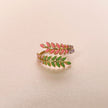 Anello a corona Angel Luxe placcato oro 18k