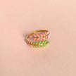 Anello a corona Angel Luxe placcato oro 18k