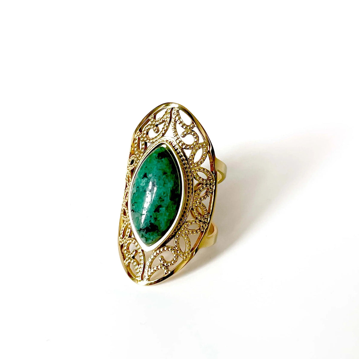 Temperance Luxe 18k forgyldt ring