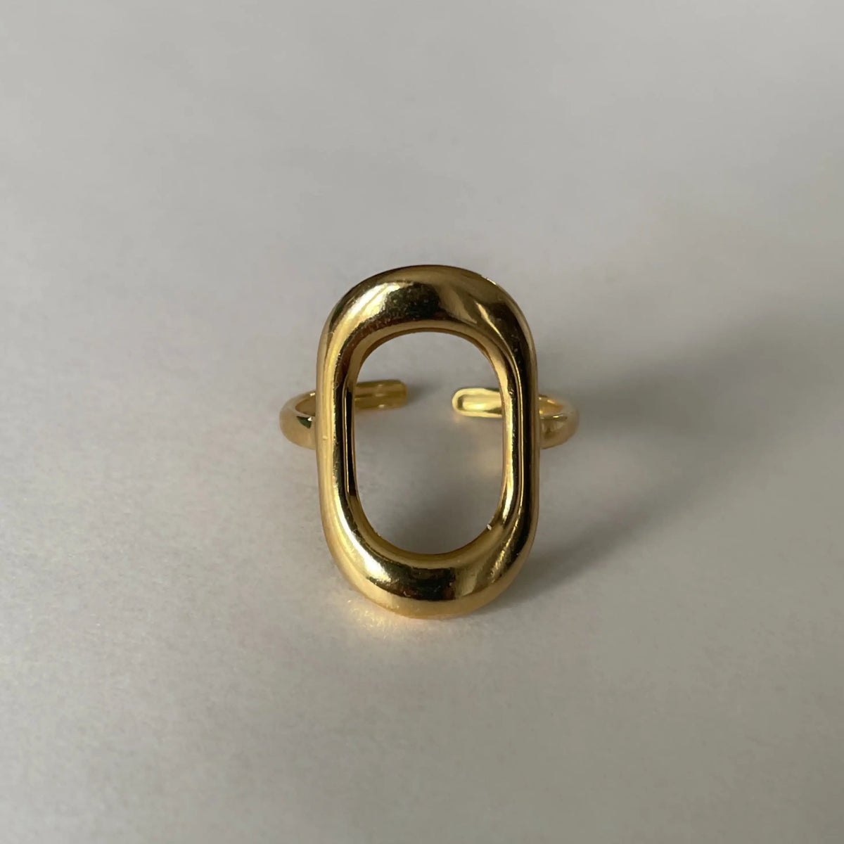 Cassidy Luxe 18k gullbelagt ring