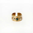 Anello Havana Luxe placcato in oro 18k