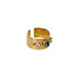 Anello Havana Luxe placcato in oro 18k