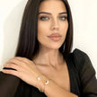 Set di bracciali Celestial Laila Luxe placcati in oro 18k