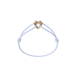 Golden Heart Cord Bracelet