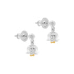 Lily Of The Valley Silver & Gold Vermeil Drop Earrings