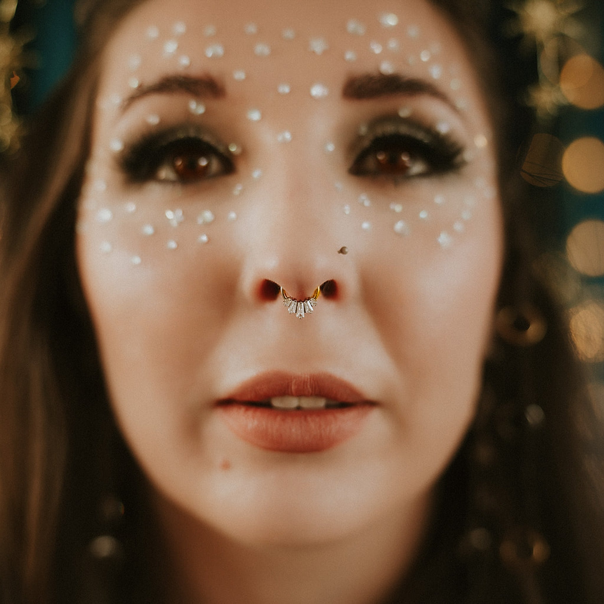 Gold Aylin Gem Septum Ring