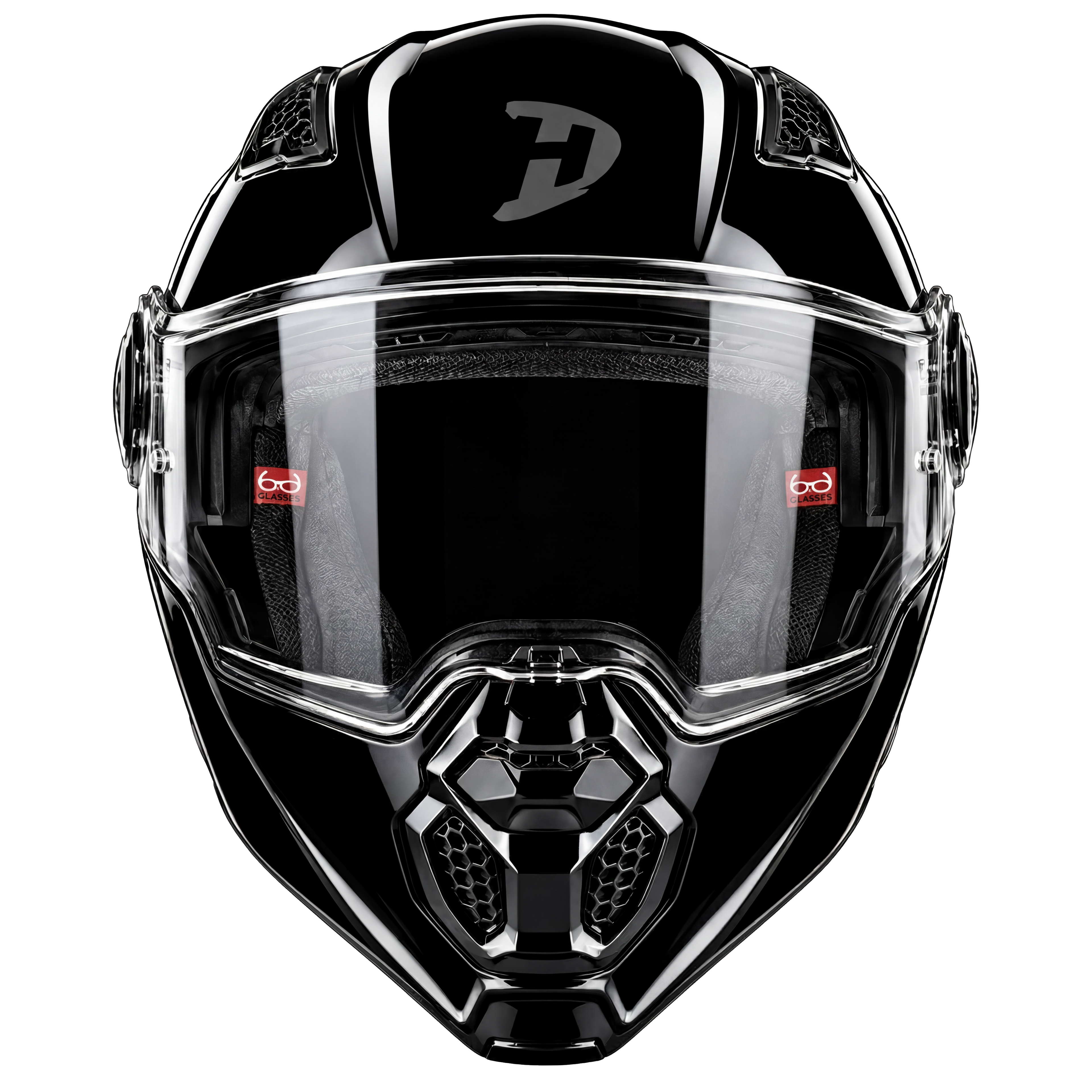 D.O.T. & ECE Daytona C6- Hi-Gloss Black