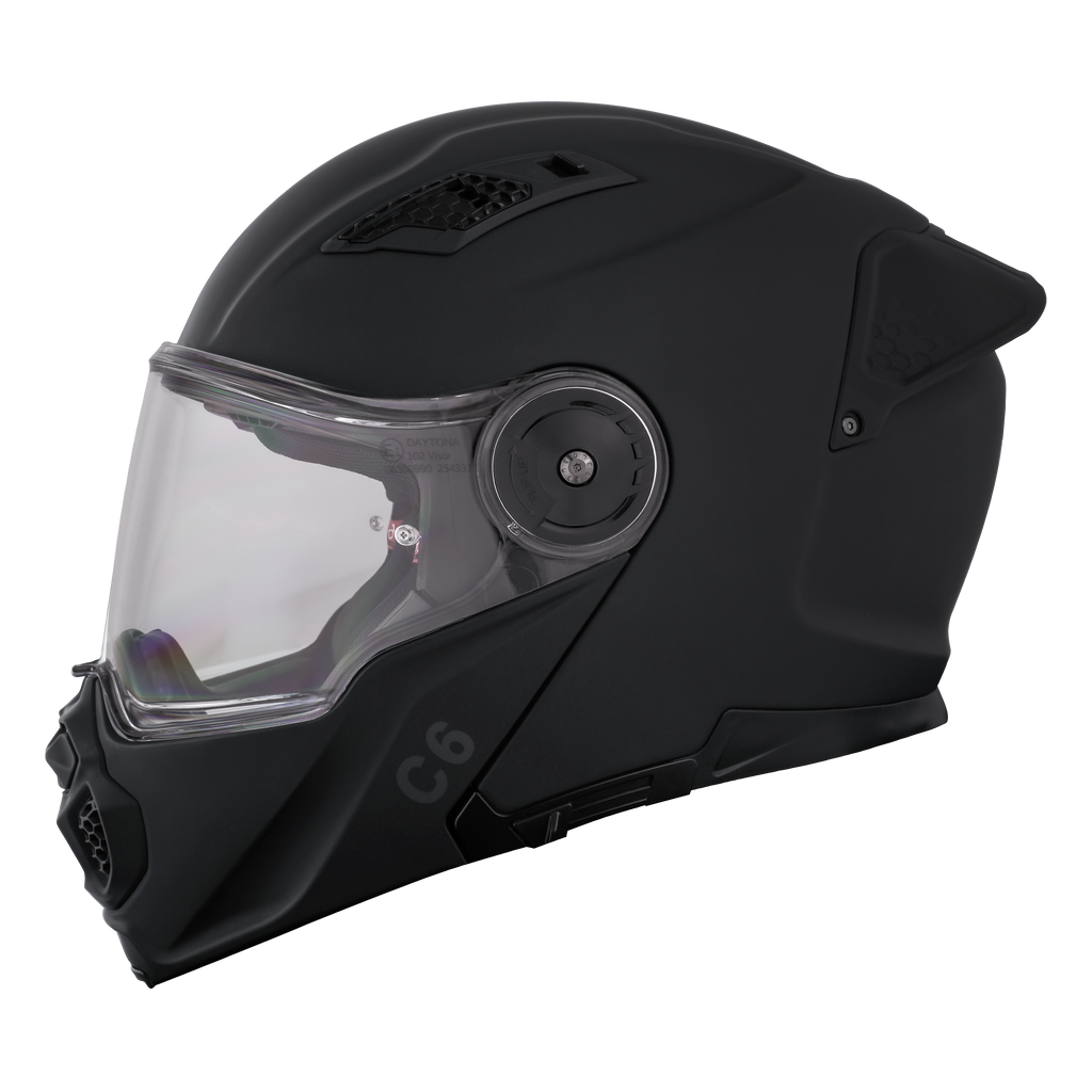 D.O.T. & ECE Daytona C6- Dull Black