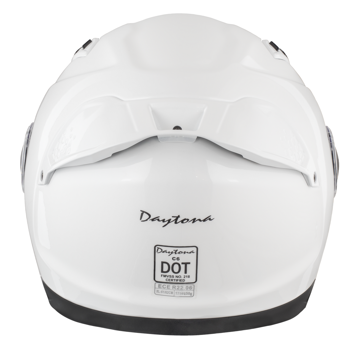 D.O.T. & ECE Daytona C6- Hi-Gloss White