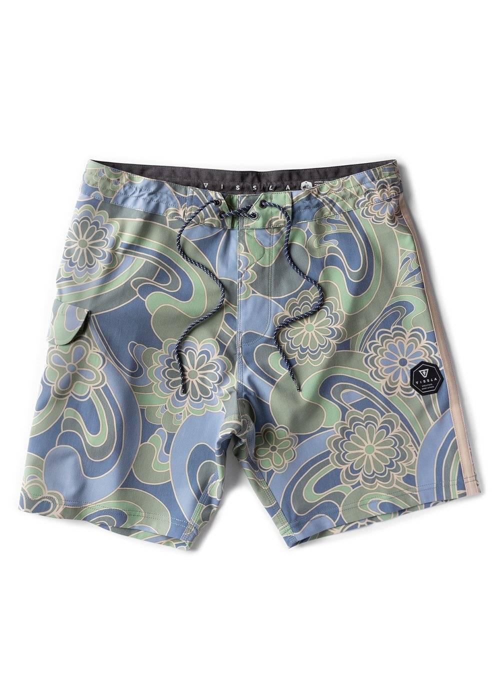 Short de bain Vissla Groove Move 17,5