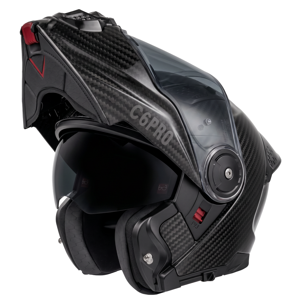 D.O.T. & ECE Daytona C6 Pro- Grey Carbon Fiber